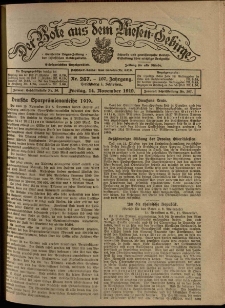 Der Bote aus dem Riesen-Gebirge : Zeitung für alle Stände, R. 107, 1919, nr 267