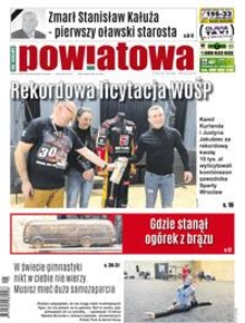 Gazeta Powiatowa - Wiadomości Oławskie, 2022, nr 5