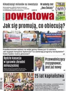 Gazeta Powiatowa - Wiadomości Oławskie, 2022, nr 22