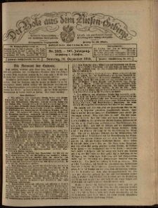 Der Bote aus dem Riesen-Gebirge : Zeitung für alle Stände, R. 107, 1919, nr 302