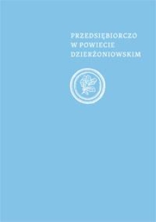 Przedsiębiorczo w w powiecie dzierżoniowskim