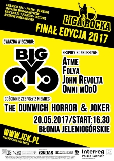 Liga Rocka : finał. Edycja 2017 - plakat [Dokument życia społecznego]