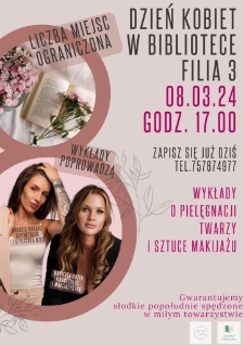 Dzień kobiet w bibliotece - plakat [Dokument życia społecznego]