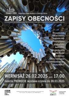 Zapisy obecności - plakat [Dokument życia społecznego]