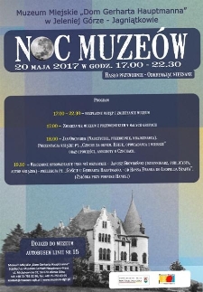 Noc Muzeów. Odkrywając nieznane - plakat [Dokument życia społecznego]