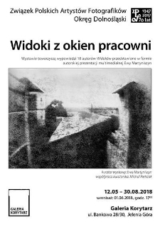 Widoki z okien pracowni - plakat [Dokument życia społecznego]