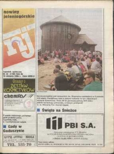Nowiny Jeleniog&oacute;rskie : tygodnik społeczny, R. 36, 1994, nr 33 (1788)