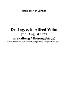 Dr.- Ing. e. h. Alfred Wilm [Dokument elektroniczny]