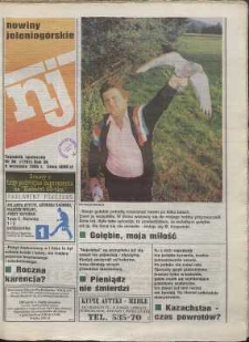 Nowiny Jeleniogórskie : tygodnik społeczny, R. 36, 1994, nr 36 (1791)