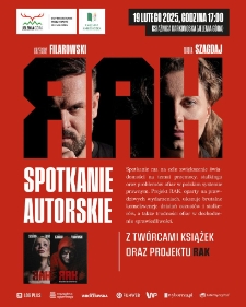 Rak - spotkanie autorskie - plakat [Dokument życia społecznego]