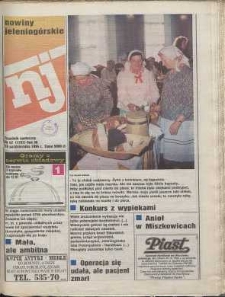 Nowiny Jeleniogórskie : tygodnik społeczny, R. 36, 1994, nr 42 (1797)