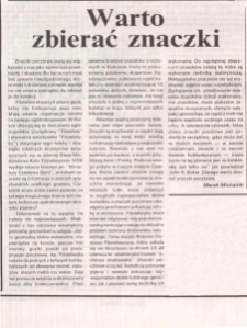 Warto zbierać znaczki