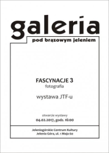 Fascynacje 3 - plakat [Dokument życia społecznego]