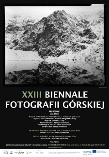 XXIII Biennale Fotografii Górskiej - plakat [Dokument życia społecznego]