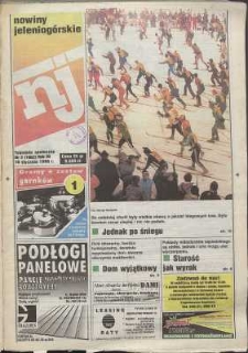 Nowiny Jeleniogórskie : tygodnik społeczny, R. 38, 1996, nr 3 (1962)
