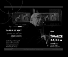 Twarze ZAIKSu - plakat [Dokument życia społecznego]