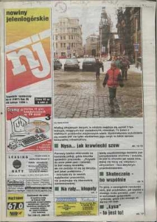 Nowiny Jeleniogórskie : tygodnik społeczny, R. 38, 1996, nr 8 (1967)