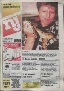 Nowiny Jeleniogórskie : tygodnik społeczny, R. 38, 1996, nr 9 (1968)