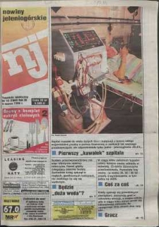 Nowiny Jeleniogórskie : tygodnik społeczny, R. 39, 1996, nr 10 (1969)