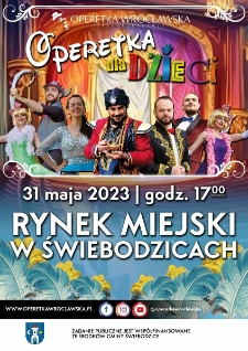 Operetka dla dzieci - plakat [Dokument życia społecznego]