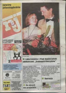 Nowiny Jeleniogórskie : tygodnik społeczny, R. 38, 1996, nr 13 (1972)