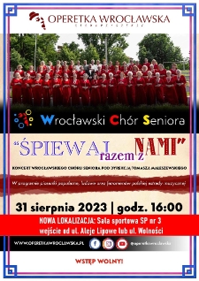 Śpiewaj razem z nami - plakat [Dokument życia społecznego]