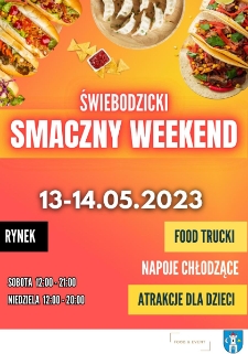 Świebodzicki Smaczny Weekend - plakat [Dokument życia społecznego]