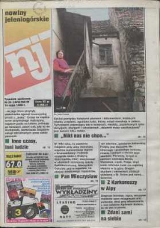 Nowiny Jeleniogórskie : tygodnik społeczny, R. 38, 1996, nr 20 (1979)