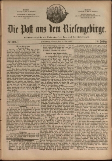 Die Post aus dem Riesengebirge, 1887, nr 112