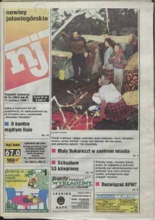 Nowiny Jeleniogórskie : tygodnik społeczny, R. 38, 1996, nr 24 (1983)