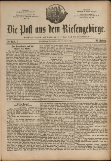 Die Post aus dem Riesengebirge, 1887, nr 137