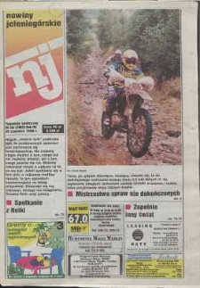 Nowiny Jeleniogórskie : tygodnik społeczny, R. 38, 1996, nr 26 (1985)