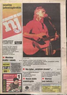 Nowiny Jeleniogórskie : tygodnik społeczny, R. 38, 1996, nr 33 (1992)