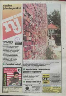 Nowiny Jeleniog&oacute;rskie : tygodnik społeczny, R. 38, 1996, nr 35 (1994)