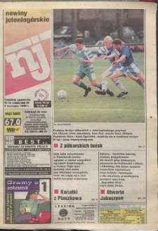 Nowiny Jeleniogórskie : tygodnik społeczny, R. 38, 1996, nr 36 (1995)