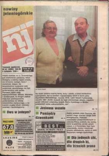 Nowiny Jeleniogórskie : tygodnik społeczny, R. 38, 1996, nr 45 (2004)