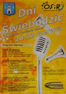 Dni Świebodzic. 20-22 czerwca [2008 r.]