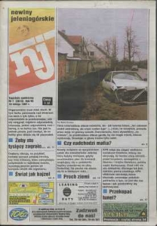 Nowiny Jeleniogórskie : tygodnik społeczny, R. 40, 1997, nr 7 (2019)