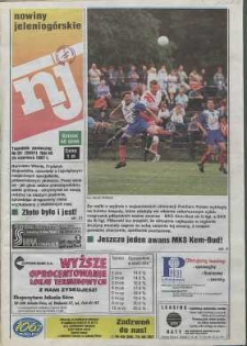 Nowiny Jeleniogórskie : tygodnik społeczny, R. 40, 1997, nr 25 (2037)