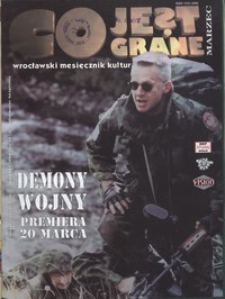 Co Jest Grane : wrocławski miesięcznik kulturalno-informacyjny, 1998, nr 3 (49)