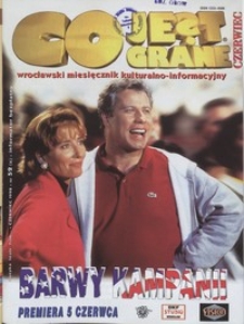 Co Jest Grane : wrocławski miesięcznik kulturalno-informacyjny, 1998, nr 6 (52)