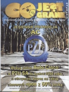 Co Jest Grane : wrocławski miesięcznik kulturalno-informacyjny, 1998, nr 11 (57)