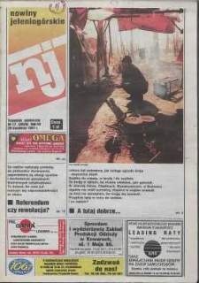 Nowiny Jeleniogórskie : tygodnik społeczny, R. 40, 1997, nr 17 (2029)