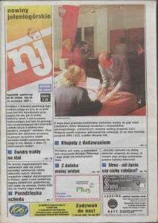 Nowiny Jeleniogórskie : tygodnik społeczny, R. 40, 1997, nr 38 (2050)