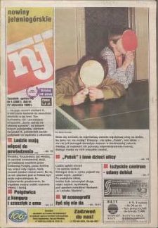 Nowiny Jeleniogórskie : tygodnik społeczny, R. 41, 1998, nr 4 (2067)