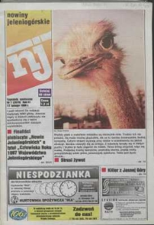 Nowiny Jeleniogórskie : tygodnik społeczny, R. 41, 1998, nr 7 (2070)