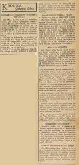 Kronika Jeleniej Góry : dopilnujcie terminów weryfikacji lokali