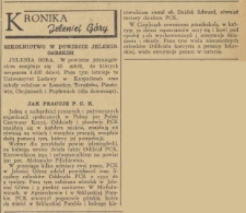 Kronika Jeleniej G&oacute;ry : szkolnictwo w powiecie jeleniog&oacute;rskim