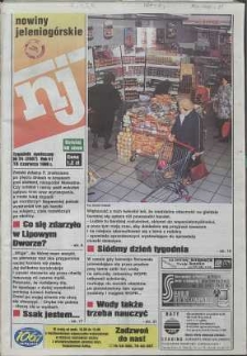 Nowiny Jeleniog&oacute;rskie : tygodnik społeczny, R. 41, 1998, nr 24 (2087)