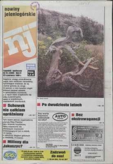 Nowiny Jeleniogórskie : tygodnik społeczny, R. 41, 1998, nr 25 (2088)